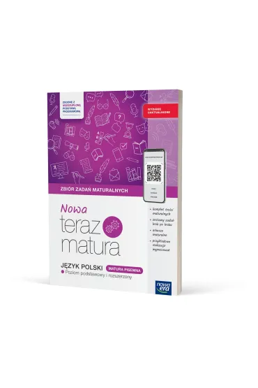 Pakiet Matura 2026: Nowa Teraz matura. J�zyk polski. Zbi�r zada� maturalnych. Matura pisemna. Poziom podstawowy i rozszerzony, J�zyk polski. Egzamin ustny. Repetytorium maturalne, Opracowania lektur i wierszy