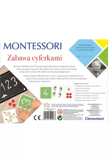 Montessori - Cyferki Clementoni
