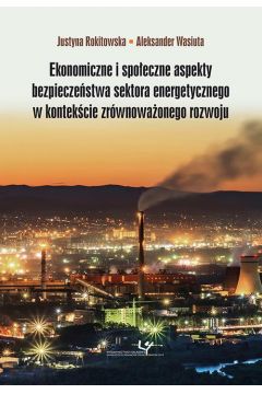 eBook Ekonomiczne i spoeczne aspekty bezpieczestwa sektora energetycznego w kontekcie zrwnowaonego rozwoju pdf