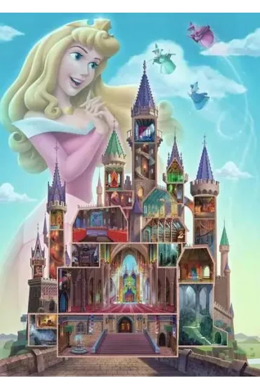 Puzzle 1000 el. Disney kolekcja �pi�ca Kr�lewna Ravensburger