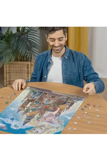 Puzzle 1000 el. Disney kolekcja �pi�ca Kr�lewna Ravensburger