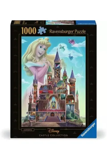Puzzle 1000 el. Disney kolekcja �pi�ca Kr�lewna Ravensburger