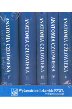 Anatomia cz�owieka t.1-5 - Bochenek Adam, Reicher Micha� (twarda oprawa) - Adam Bochenek, Micha� Reicher