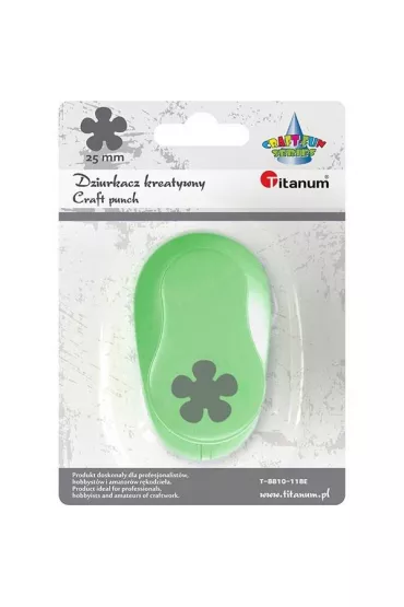 Titanum Dziurkacz z motywem Kwiat