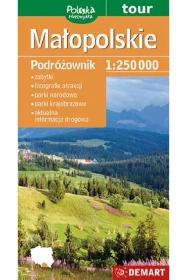 Podr�ownik. Mapa wojew�dztwa - Ma�opolskie 1:250 000