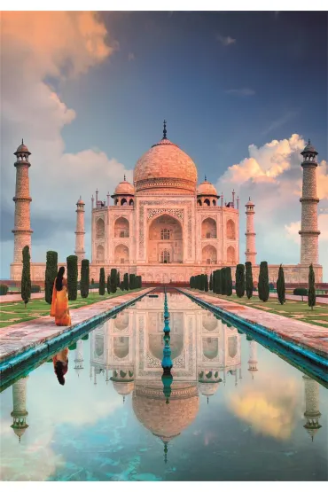 Puzzle 1500 el. Compact Taj Mahal Clementoni