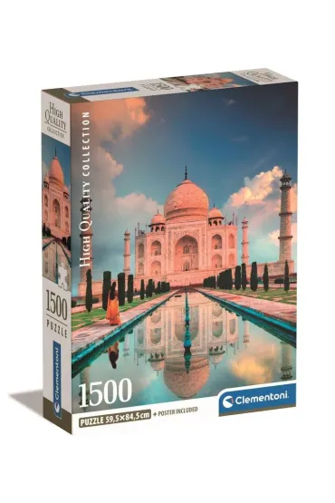Puzzle 1500 el. Compact Taj Mahal Clementoni