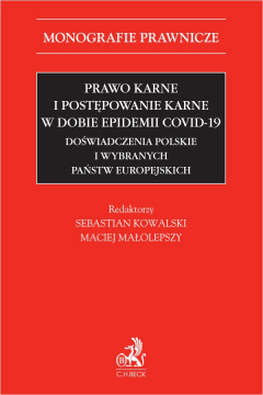 eBook Prawo karne i postpowanie karne w dobie epidemii COVID-19. Dowiadczenia polskie i wybranych pastw europejskich pdf