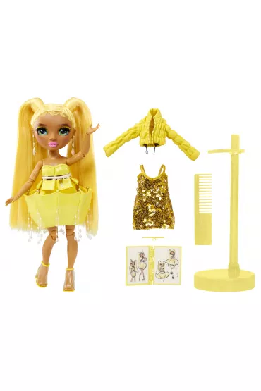 Rainbow High Fantastic Fashion Lalka Sunny Madison - Yellow 587347 Mga Entertainment