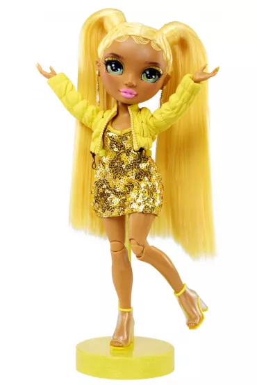 Rainbow High Fantastic Fashion Lalka Sunny Madison - Yellow 587347 Mga Entertainment