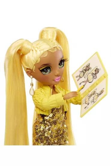 Rainbow High Fantastic Fashion Lalka Sunny Madison - Yellow 587347 Mga Entertainment