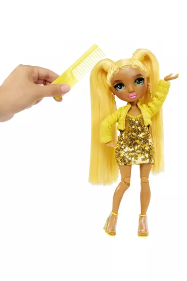 Rainbow High Fantastic Fashion Lalka Sunny Madison - Yellow 587347 Mga Entertainment