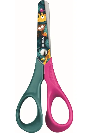 Maped No�yczki szkolne Jungle Fever Vivo 12cm