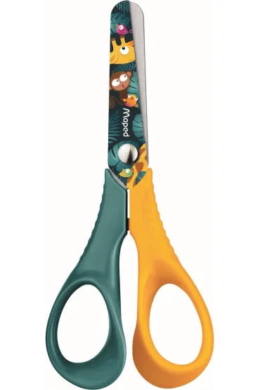 Maped No�yczki szkolne Jungle Fever Vivo 12cm