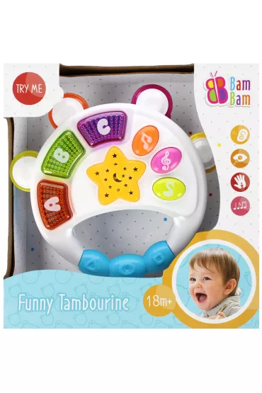 Muzyczny tamburynek BAM BAM 515006