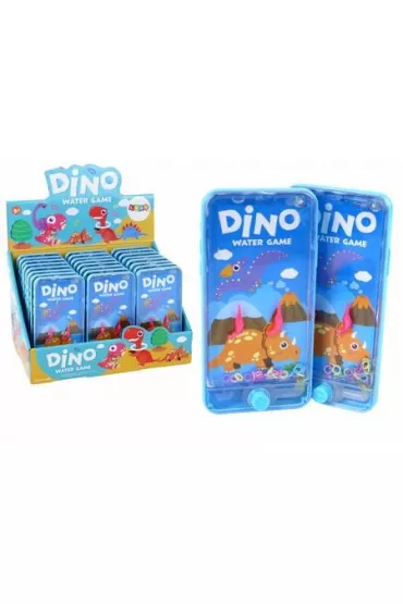 Gra wodna Dinozaur niebieska LeanToys