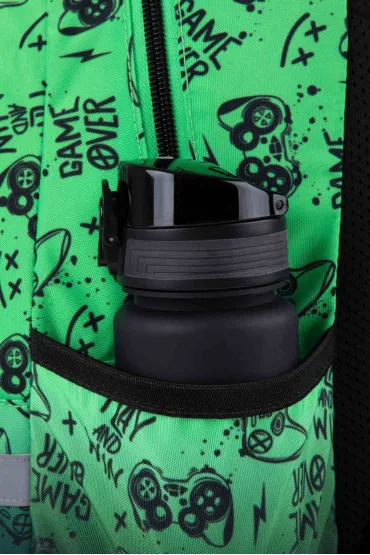 Patio Plecak szkolny Coolpack Jerry Game Over Gradient Green
