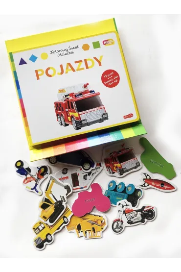 Pojazdy. Akademia m�drego dziecka. Kolorowy �wiat malucha