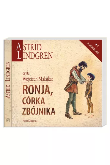 Audiobook Ronja, c�rka zb�jnika CD - Astrid Lindgren