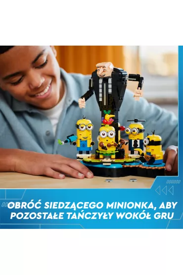 LEGO Despicable Me Gru i minionki z klockw 75582