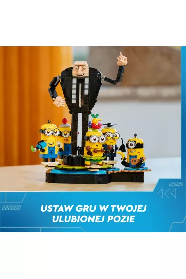 LEGO Despicable Me Gru i minionki z klockw 75582