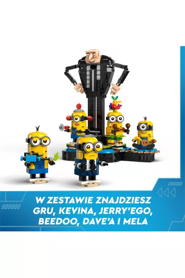 LEGO Despicable Me Gru i minionki z klockw 75582