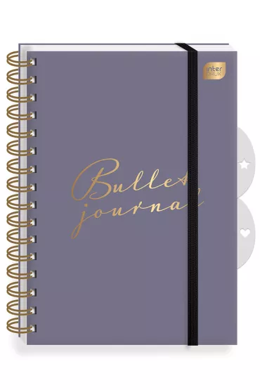 Interdruk Organizer Spiral A5 Bujo Plum 244 kartki