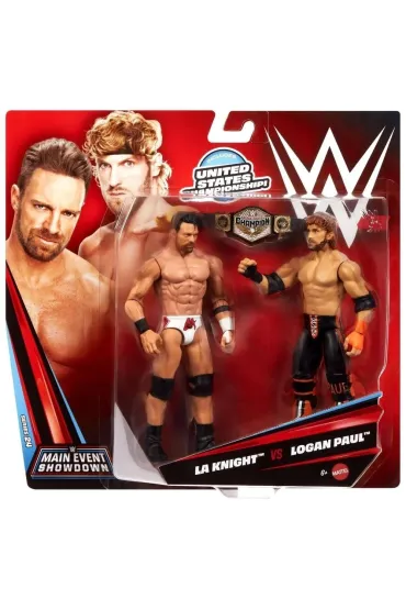 Main Event Showdown LA Knight vs Logan Paul