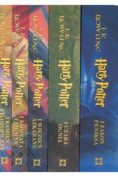 Harry Potter KOMPLET I-V - Rowling Joanne K. - Joanne Kathleen Rowling