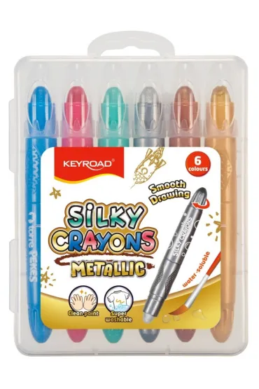 Kredki �elowe KEYROAD Metallic 6 kolor�w