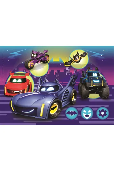 Puzzle 2x20 el. SuperColor. Batwheels Clementoni