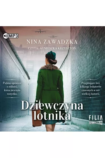 Audiobook Dziewczyna lotnika CD - Nina  Zawadzka