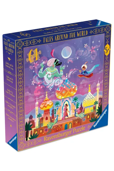 Puzzle dla dzieci 64 el. Magiczna lampa Alladyna Ravensburger