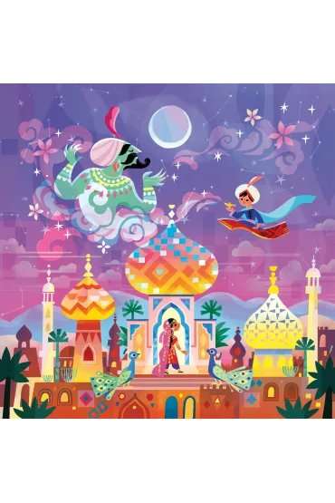 Puzzle dla dzieci 64 el. Magiczna lampa Alladyna Ravensburger