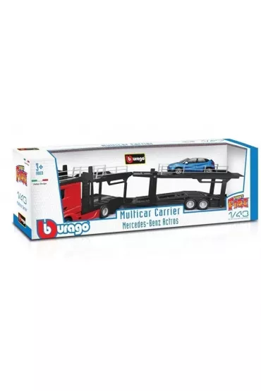 Str. Fire Multicar Carrier Mercedens 1:43 BBURAGO