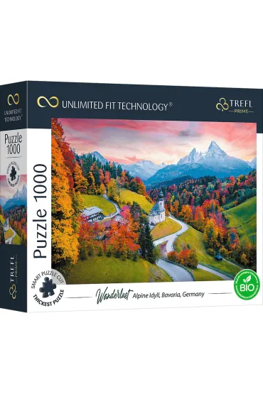 Puzzle 1000 el. At the Foot of Alps, Bavaria, Germany Trefl