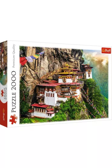 Puzzle 2000 el. Tygrysie Gniazdo, Bhutan Trefl