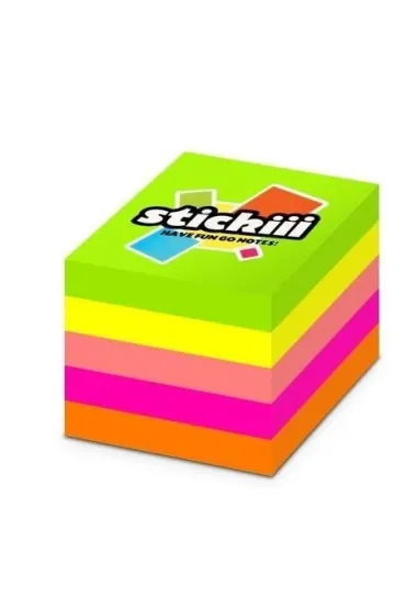 Pastello Kostka samoprzylepna neon 51x51mm 400 kartek