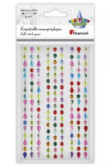 Titanum Pere�ki samoprzylepne Paski mix 9 szt