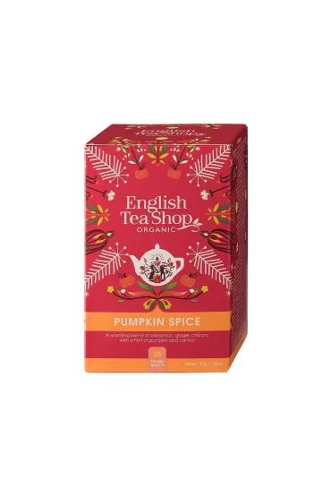 English Tea Shop Herbata zio�owa Pumpkin Spice 20 x 1.5 g