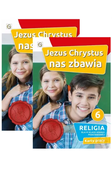 Pakiet Jezus Chrystus nas zbawia. Podr�cznik z kartami pracy do religii dla klasy 6 szko�y podstawowej