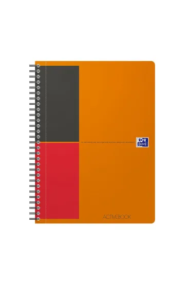 KO�ONOTATNIK ACTIVEBOOK B5 80K linia OXFORD INTERNATIONAL 400080787 * * linia 80 kartek