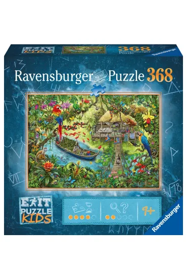 Puzzle 368 el. Wyprawa do d�ungli Ravensburger