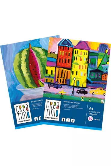 Hamelin Blok do malowania Creatino A4 120g 20 kartek