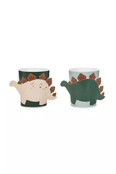 PartyDeco Nak�adki na kubki Dinozaur 6 szt.