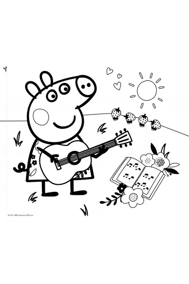 Peppa Pig. Czas na kolor. Kolorowe zabawy z przyjaci�mi