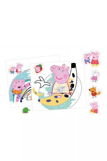 Peppa Pig. Czas na kolor. Kolorowe zabawy z przyjaci�mi