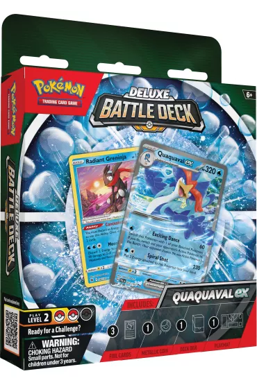 Pokemon TCG: Mid Battle Deck - Meowsca/Quaqua mix