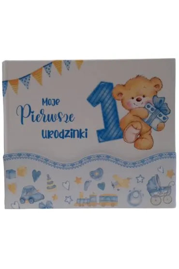 Album A4 Roczek, niebieski Mi� U/004