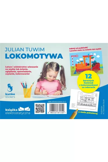 Ksi��eczka elektrostatyczna Lokomotywa